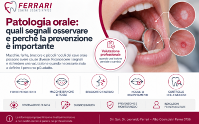Patologia orale: quali segnali osservare e perché la prevenzione è importante